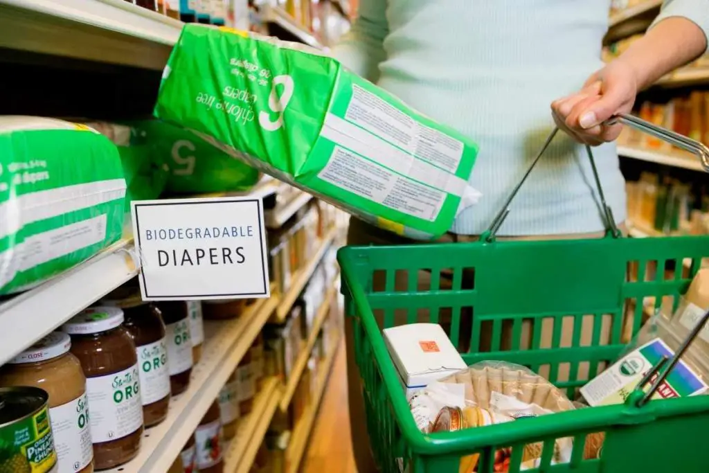 Biodegradable diapers; can they be recycled or composted?