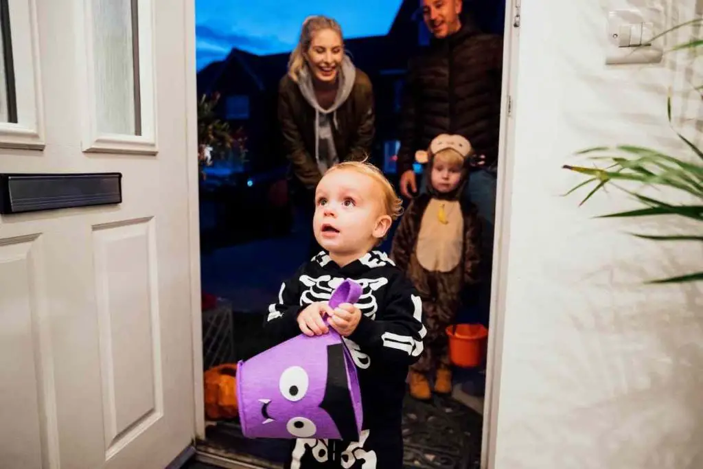 When to go out trick-or-treating in your neighbourhood. 