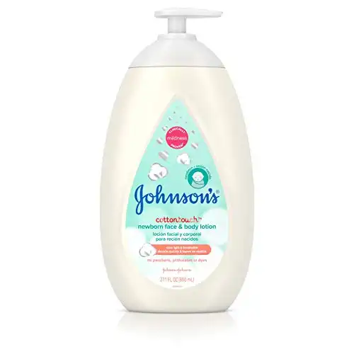 Johnson's CottonTouch Newborn Baby Face and Body Lotion