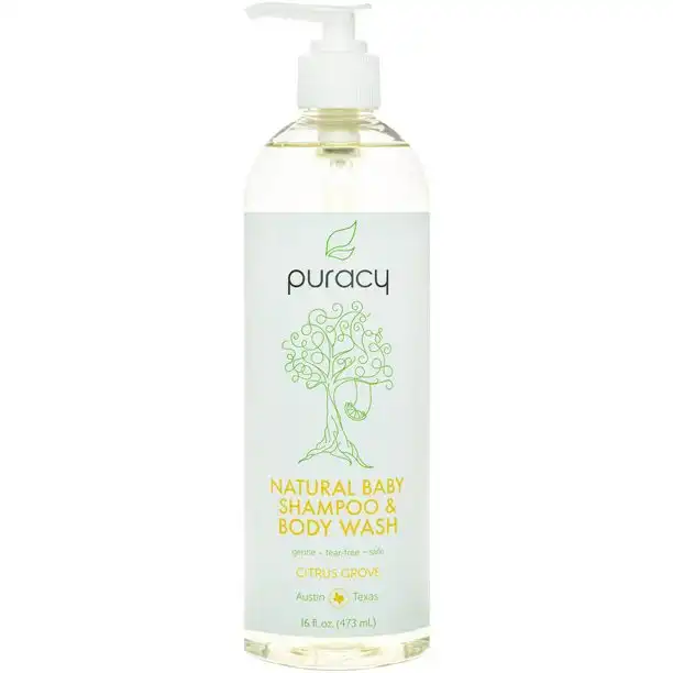 Puracy Citrus Grove Natural Baby Shampoo & Body Wash